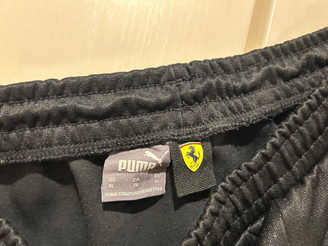 希少 フェラーリ Ferrari Puma ジャージ上下セット XL ブラック