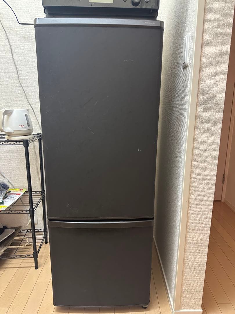 【もこ】パナソニック2ドア冷蔵庫 NRB17HW T 170L （23年製