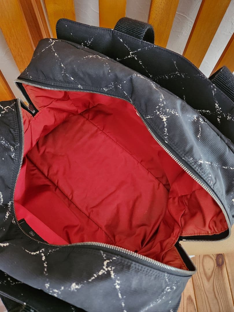 シャネル トラベルラインボストンバッグ ブラック ナイロン