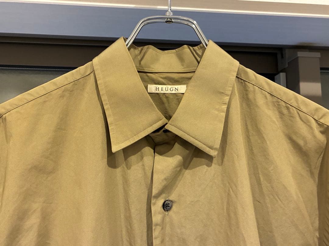 \"Alan\" Beige OverDye【HEUGN】【サイズ2】【美品】