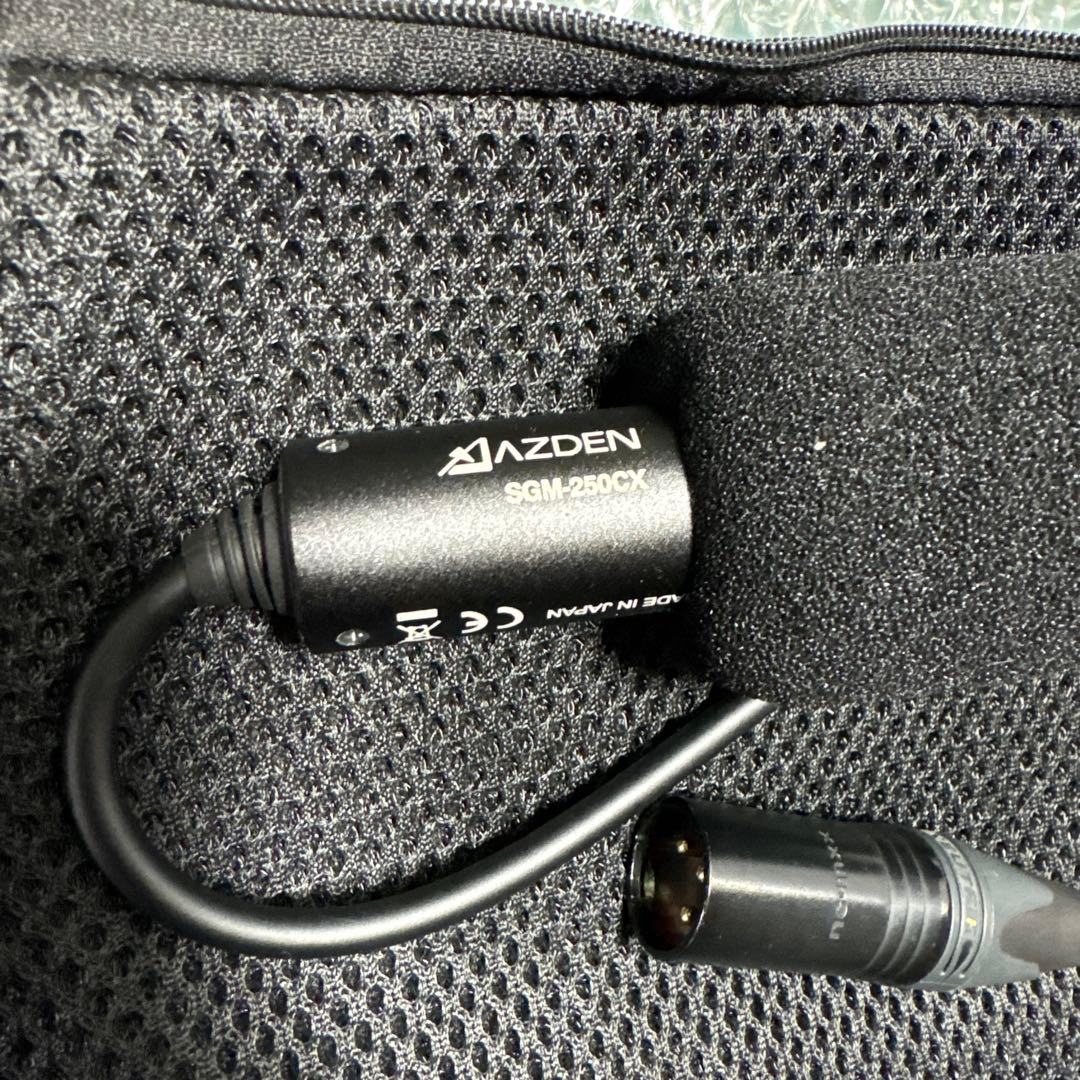 SGM-250CX　AZDEN ガンマイク コンパクト シネママイクロホン