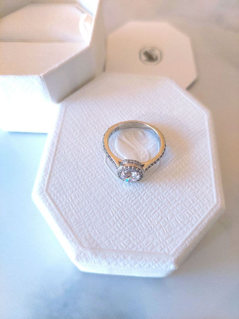 うららさん専用 お箱付き 58 Angelic リング スワロフスキー 指輪