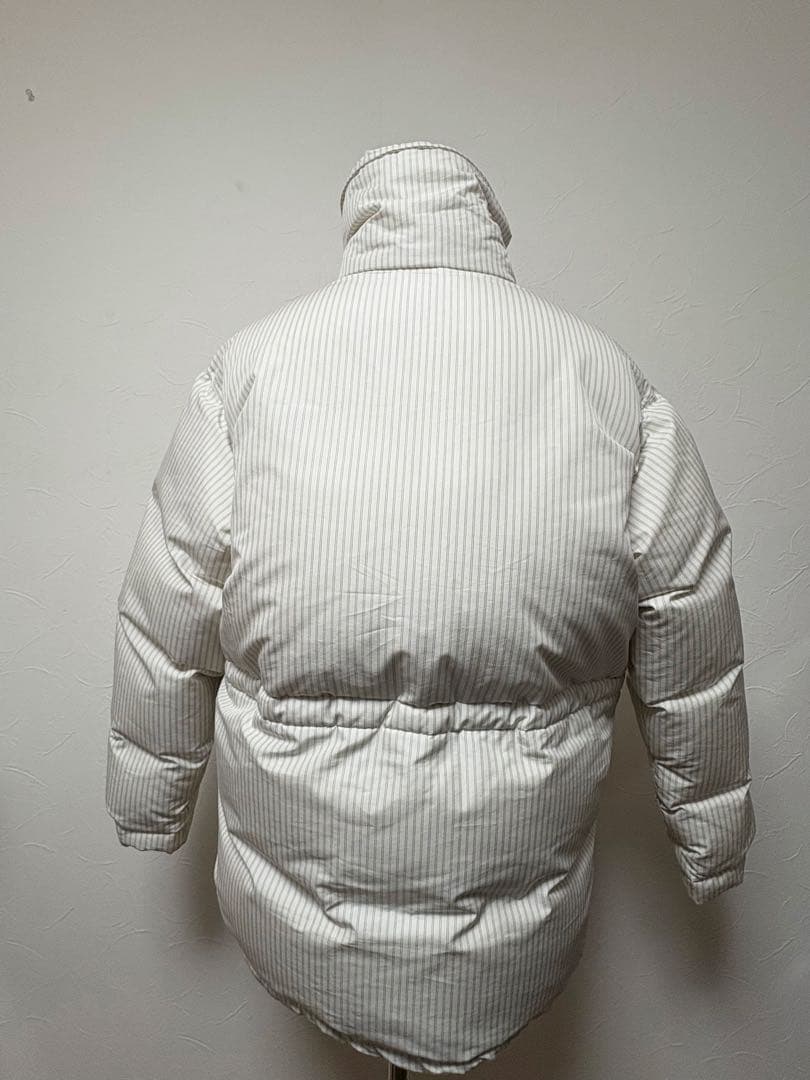 【タグ付美品】AURALEE×TEKLA STRIPEダウンジャケット