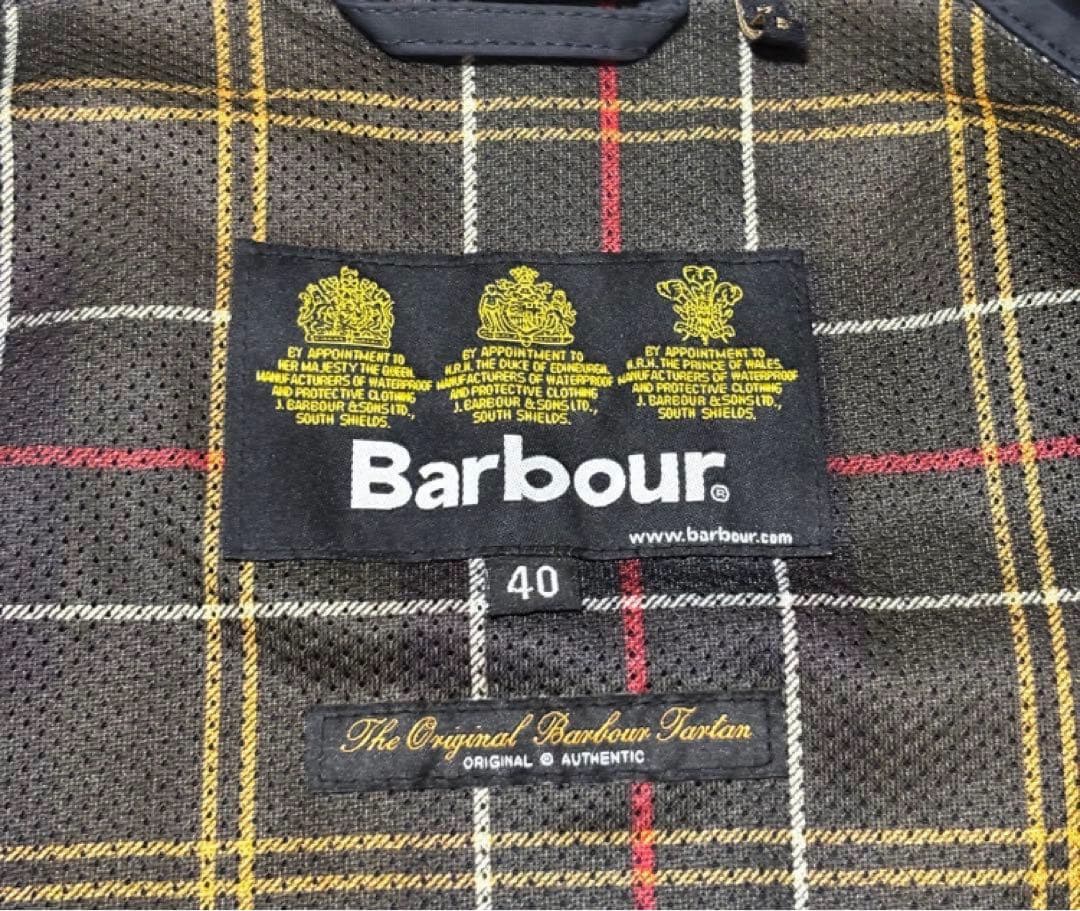 Barbour バブアー BEDALE SL ビデイル ネイビー　40