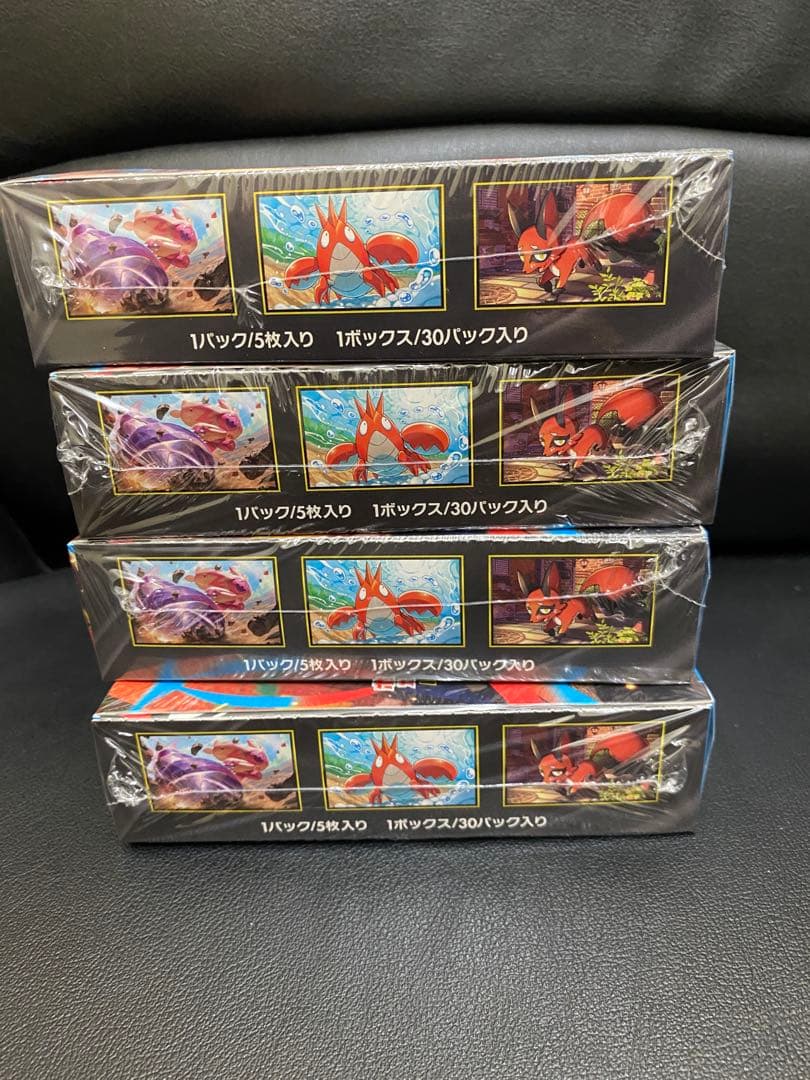 ポケモンカード　新品シュリンク付　メガブレイブ4BOX