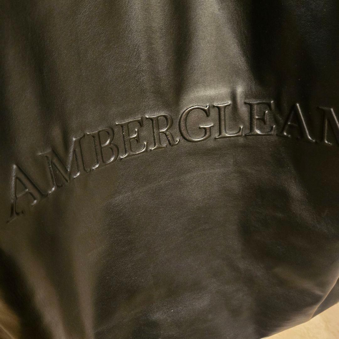 AMBERGLEAM　ビッグレザートートバッグ