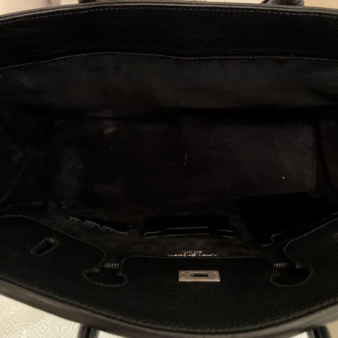 超美品　アルフレッドベレッタ ブラック　シルバー　40 バーキン　HERMES