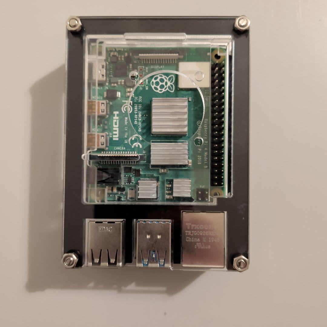 Raspberry PI 4 4GB ケース付き