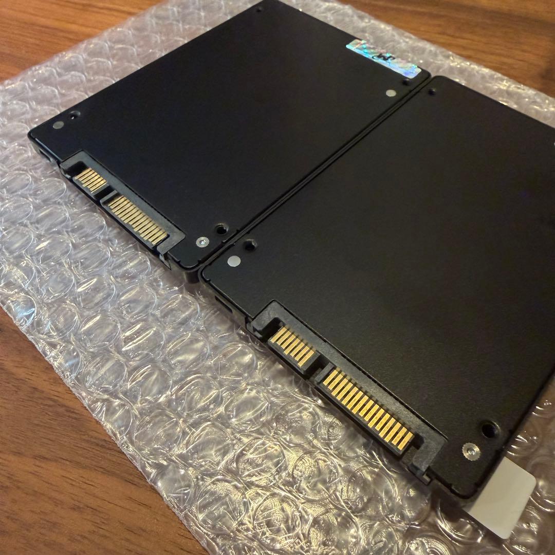 【高耐久SSD2個セット】 Micron 5400 PRO 2.5インチ960G