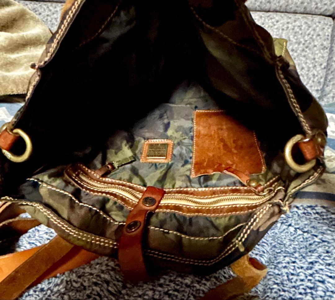 カンポマッジ 2wayトート (オリーブカモフラージュ)