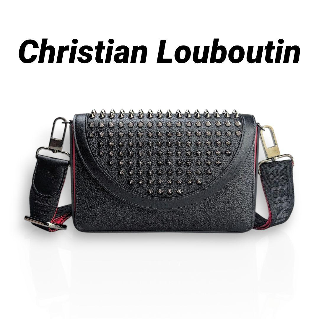 ※訳あり 未使用 クリスチャンルブタン EXPLORAFUNK　ショルダーバッグ