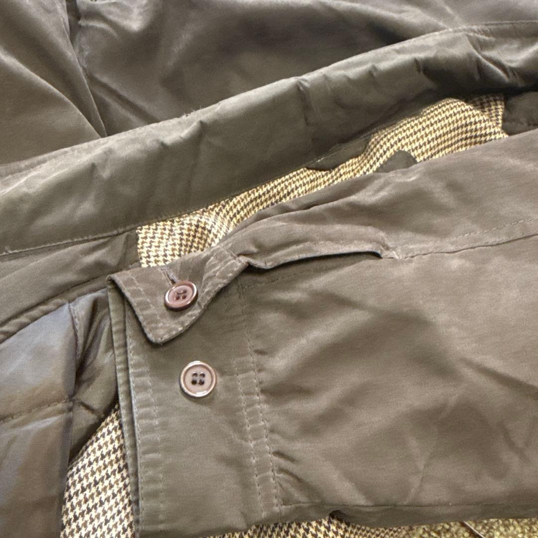 TLANCE PORT 短丈　スエードレザー　スウィングトップ　ハリントン　中綿