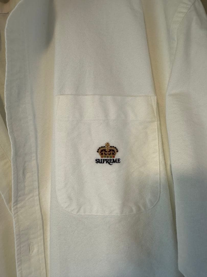 トップス Supreme Loose Fit Flannel Oxford Shirt