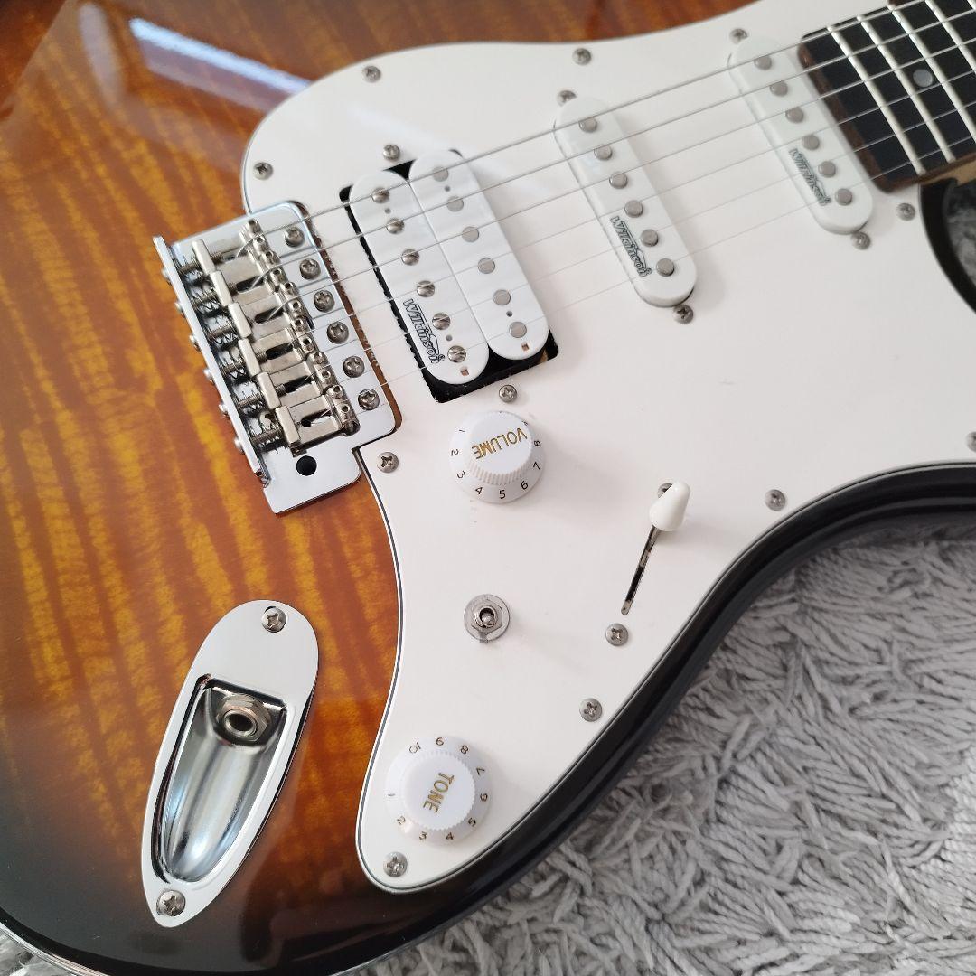 BUSKER'S BST-2H/FM 2TS ストラトキャスタータイプ