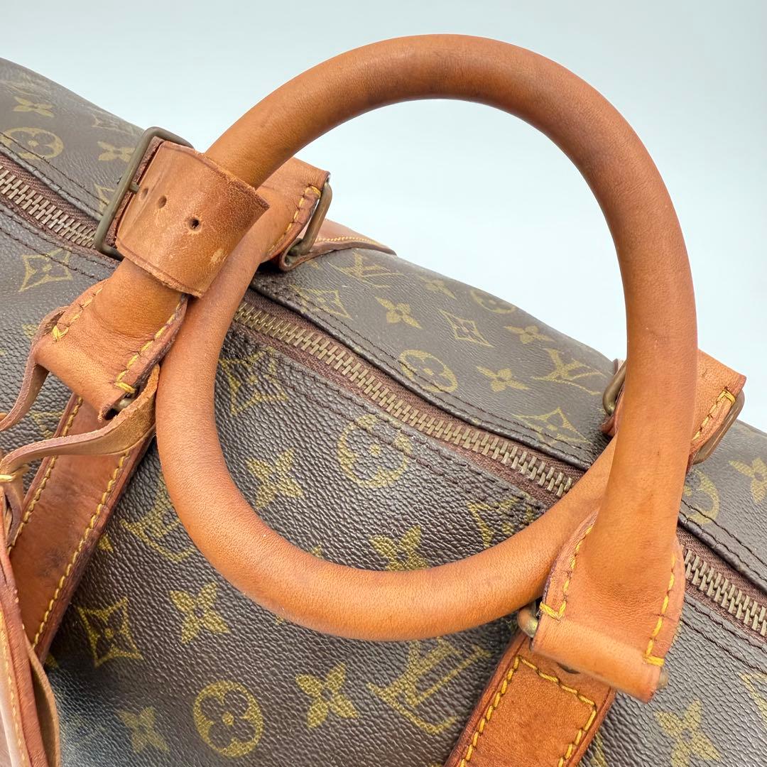 高級　ルイヴィトン　キーポル50 モノグラム ボストンバッグ　大容量　旅行　出張
