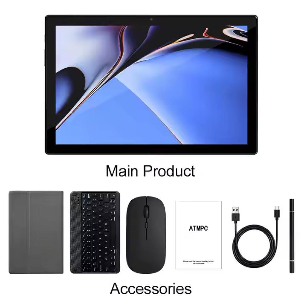 購入者指定⭐️新品付属品フルセット⭐️Android14タブレットPC10インチ