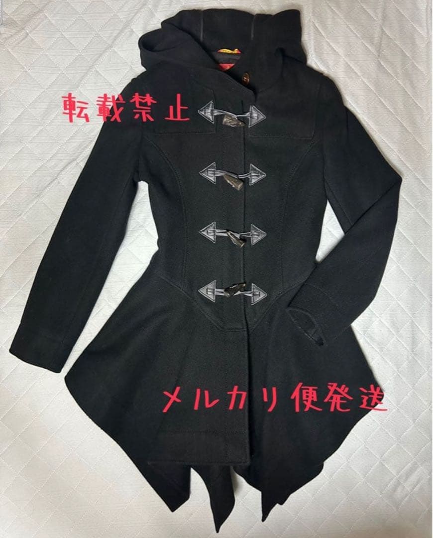 Vivienne Westwood ダッフルコート フレア 変形 黒