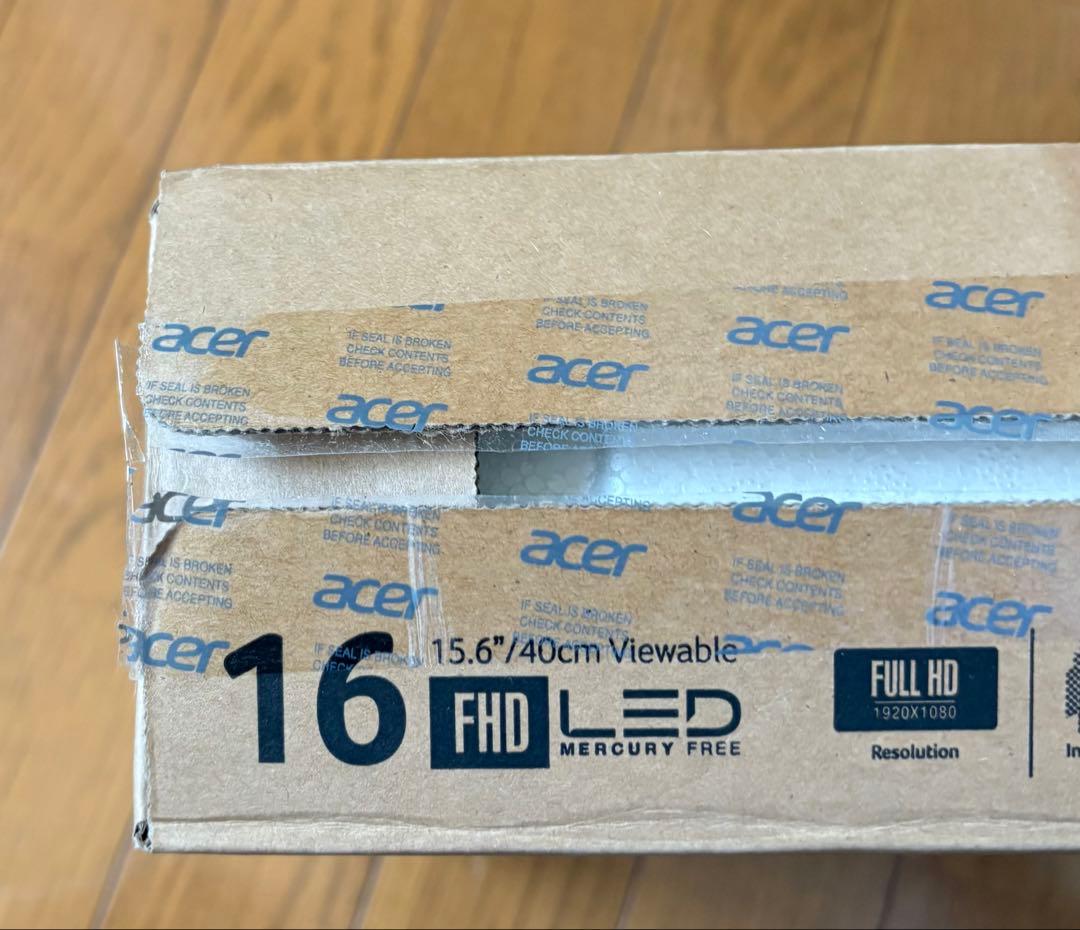 Acer 15.6型　モバイルモニターPM161QBU