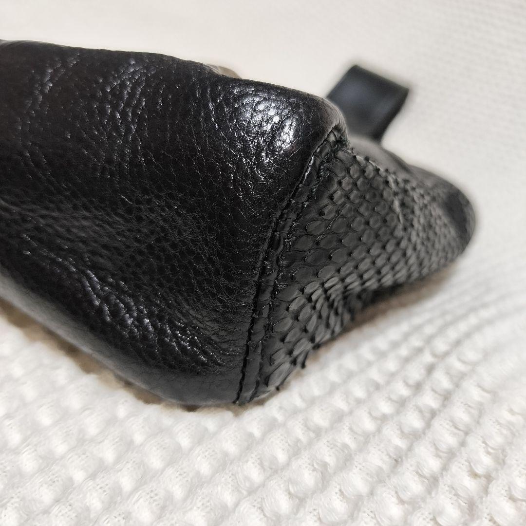 DEAL DESIGN ディールデザイン ウエストバッグ レザー パイソン