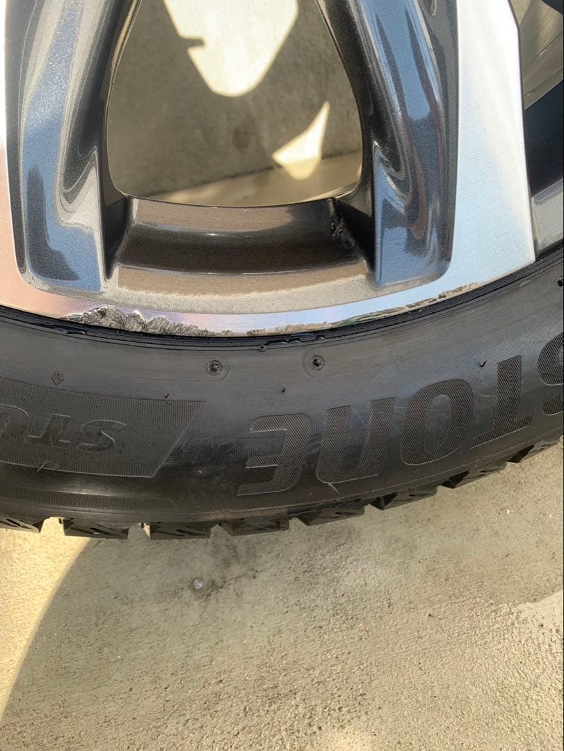 ブリヂストン スタッドレスタイヤ 20インチ ホイールセット　レクサスRX純正