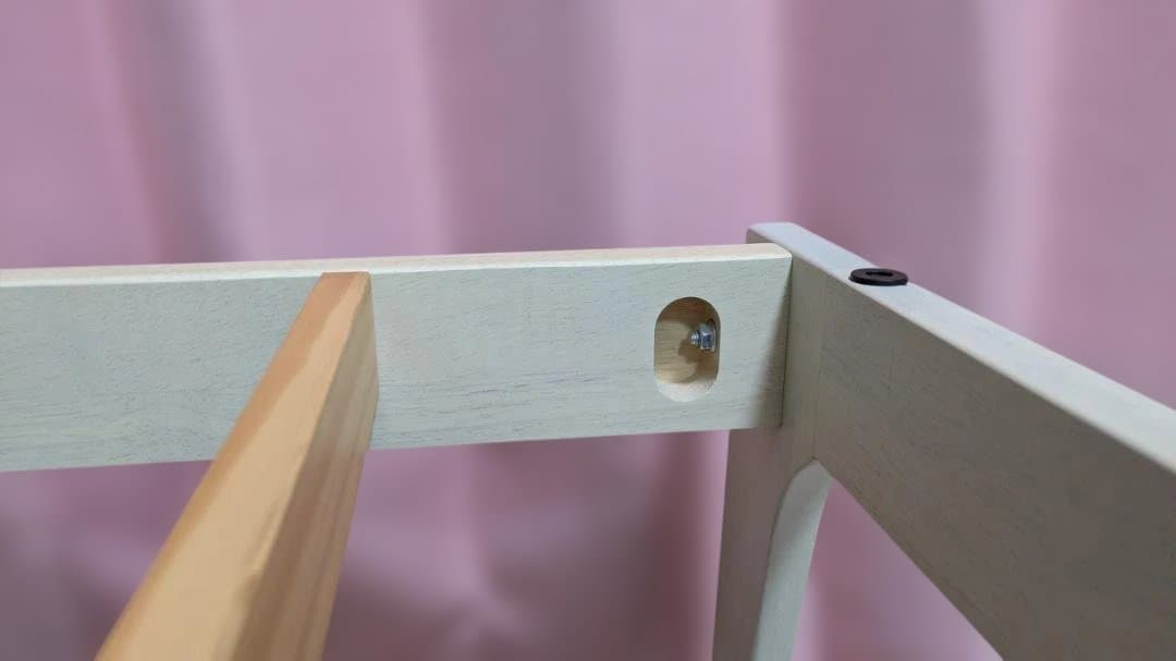 【ニトリ】ホワイト木製 長方形 大型 こたつテーブル