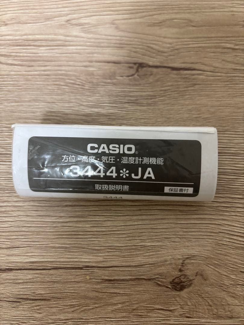 カツオ 　CASIO 電波ソーラーPROTREK プロトレック 3444