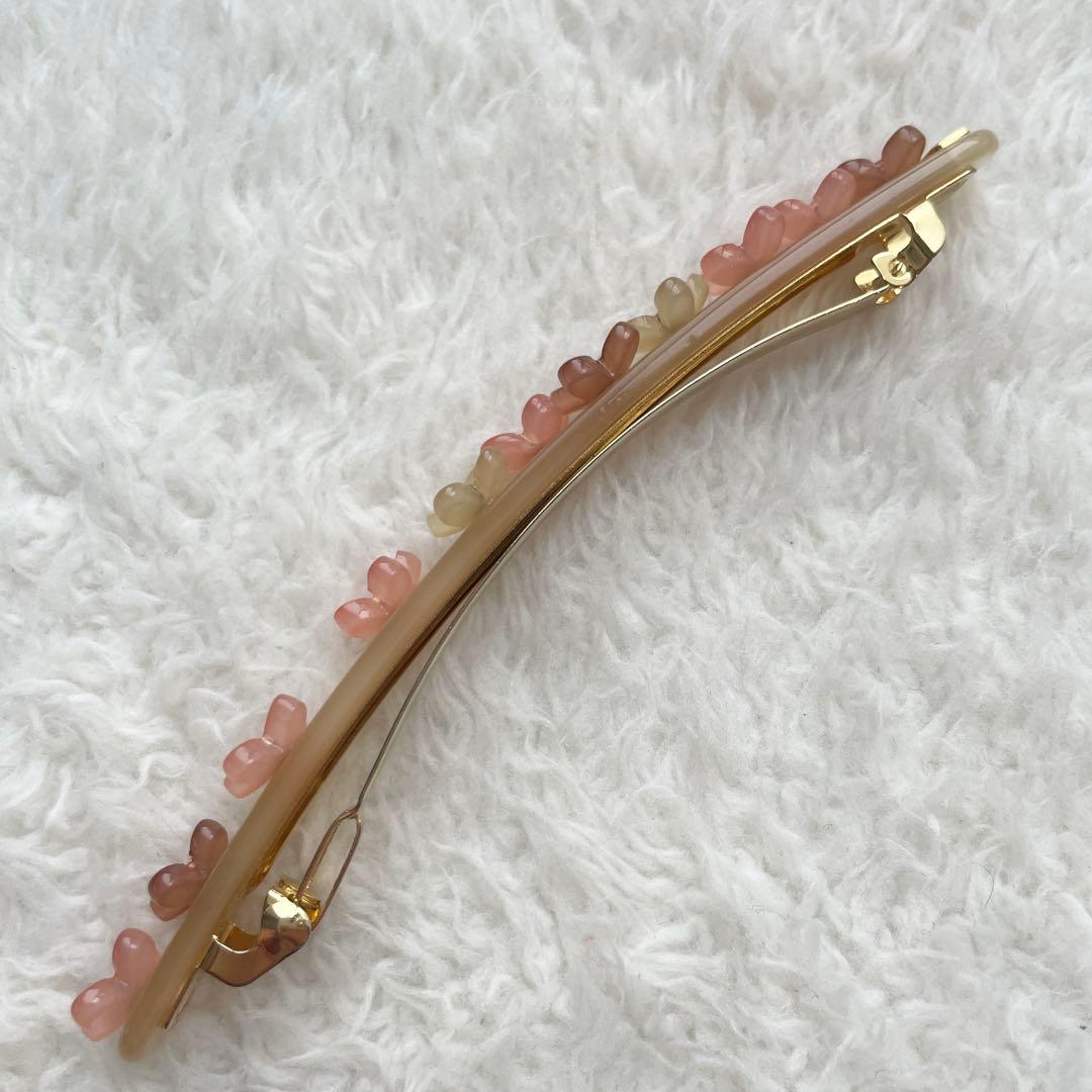 美品★ アレクサンドルドゥパリ フルーレット 花 ロングバレッタ