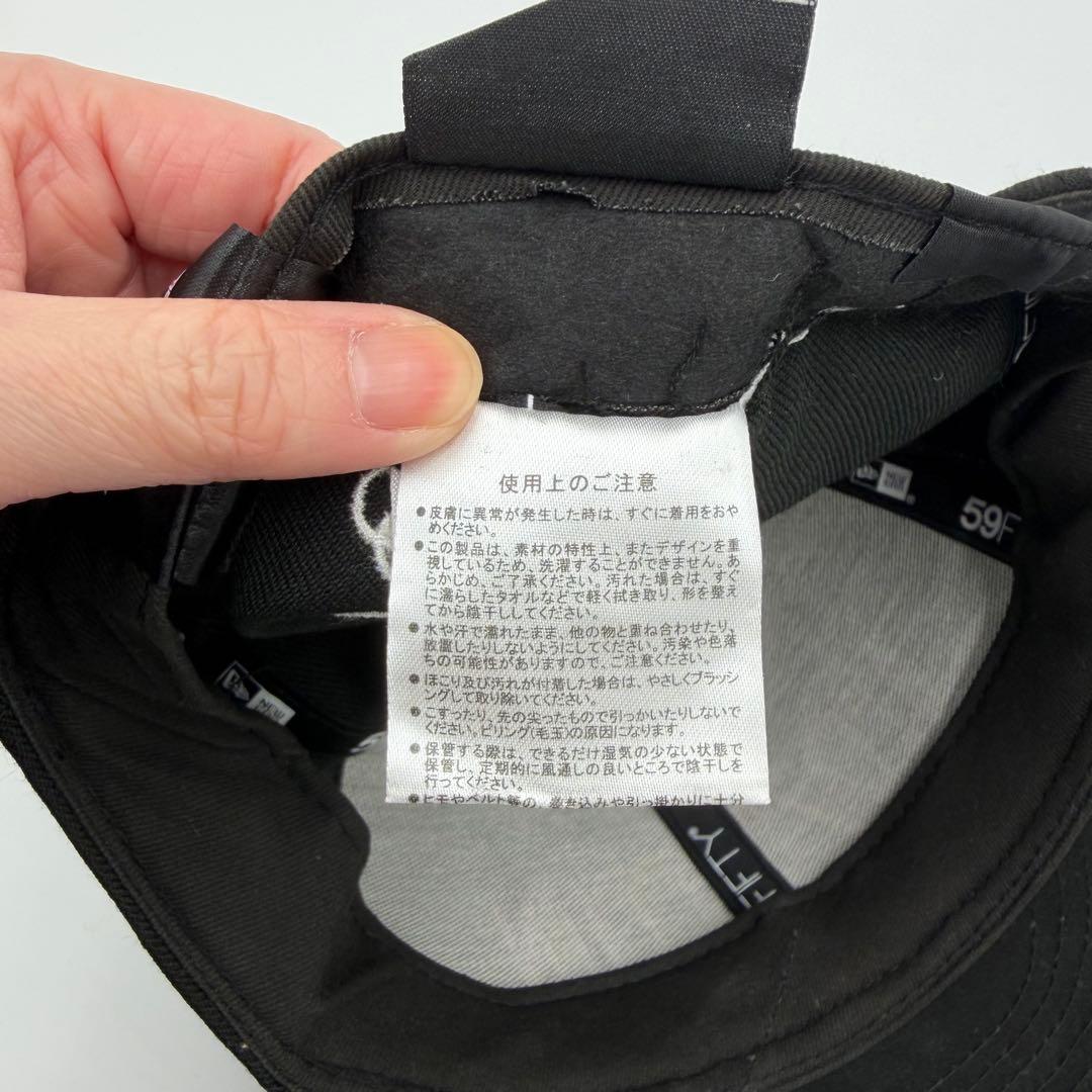 【NEW ERA】ニューエラ キャップ 希少 レッド・ツェッペリン 刺繍ロゴ