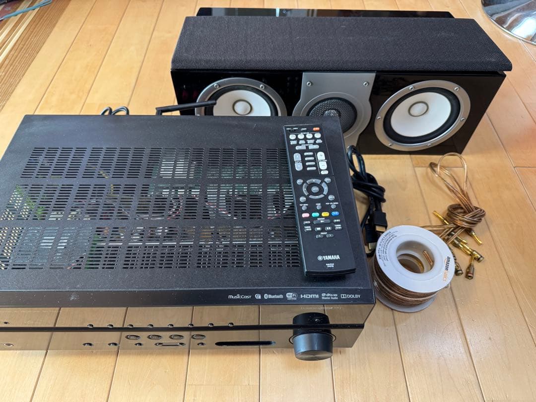 YAMAHA RX-V579とYAMAHA NS-C901 スピーカー