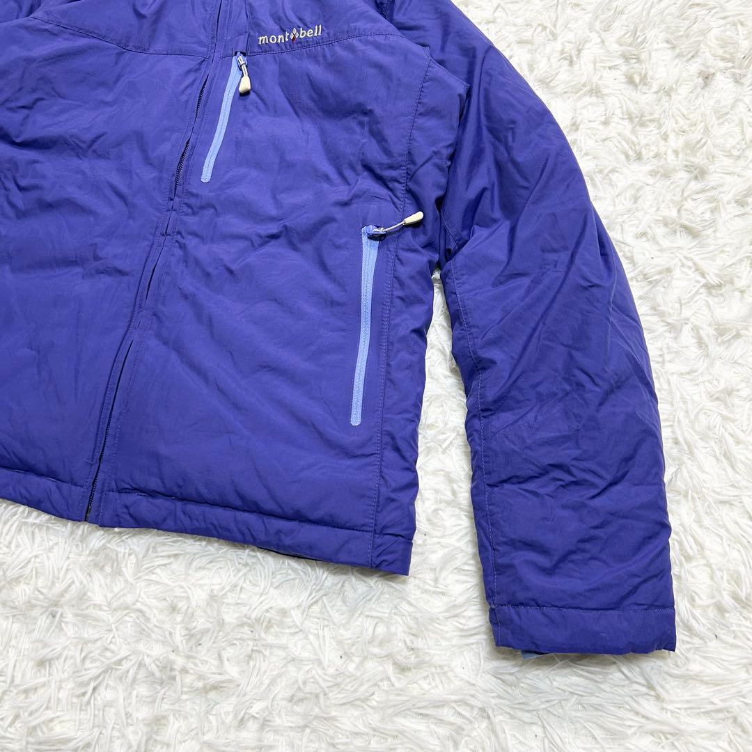 Montbell モンベル ダウンジャケット コロラドパーカー リバーシブル 青