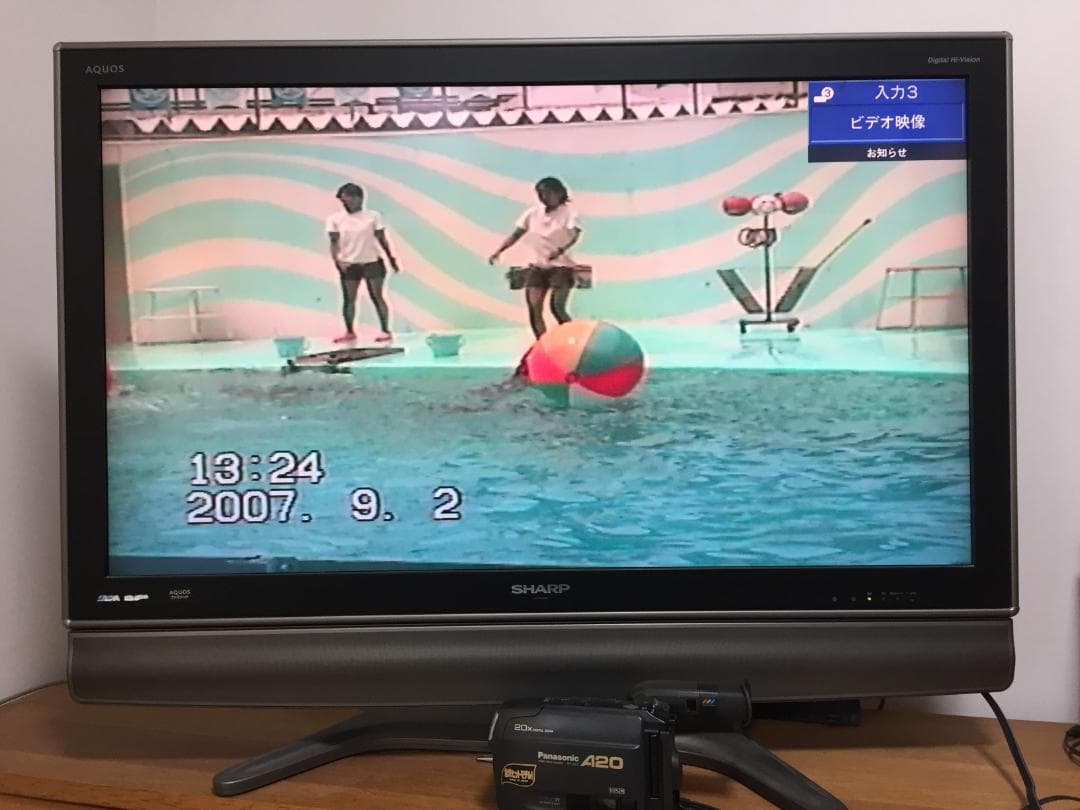 撮影再生ダビングOK　Panasonic　NV-A20　付属品有　S-VHS-C