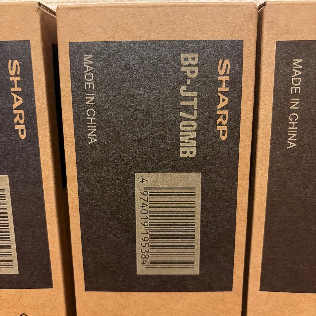 SHARP トナーカートリッジ BP-JT70シリーズ 4色セット