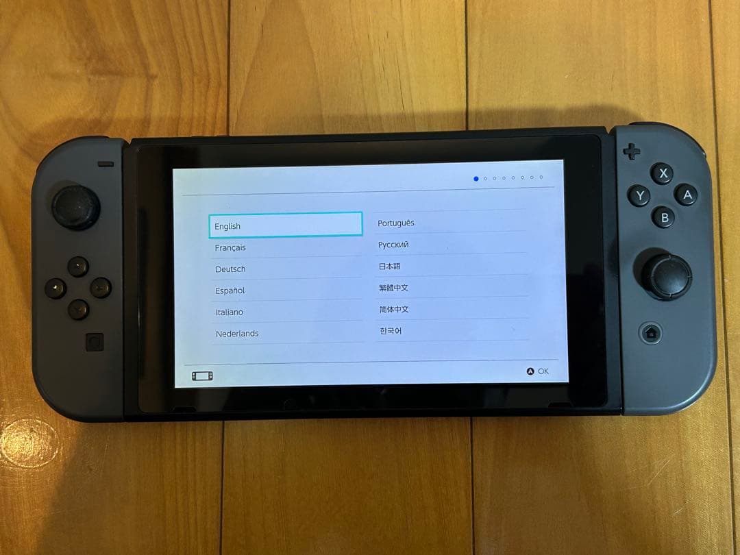 任天堂 スイッチ 本体 グレー 付属品完備