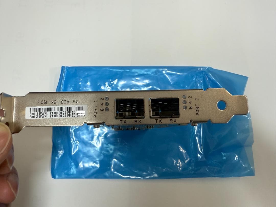 拡張カード QLogic 8Gb 2ch Fibre Channel HBA QLE2562