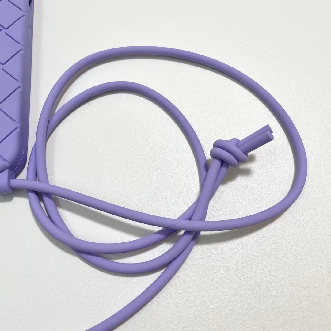 ボッテガヴェネタ iPhone14 Pro スマホケース パープル 新品未使用