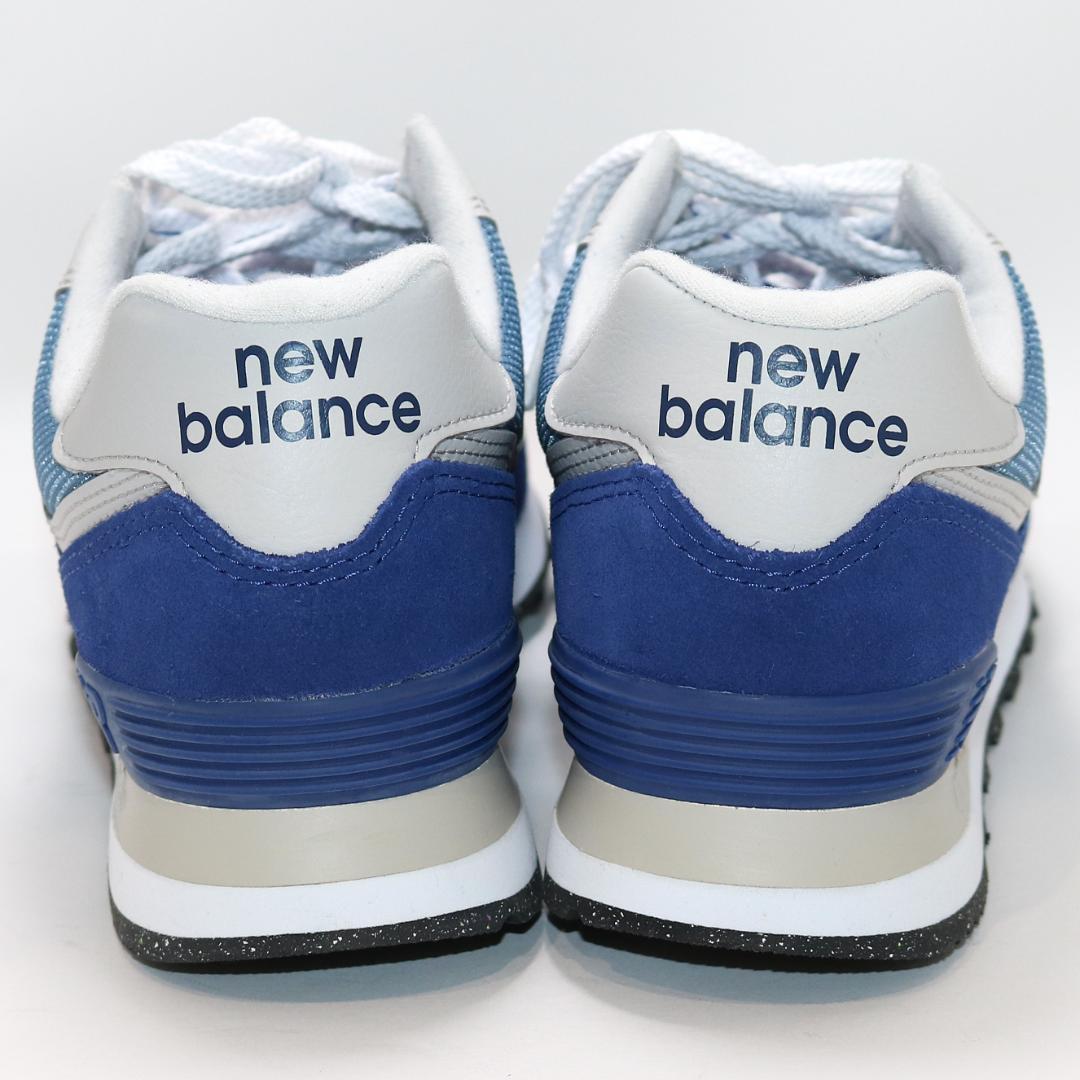 【極美品】ニューバランス U574ESD スニーカー 青 ブルー 26センチ