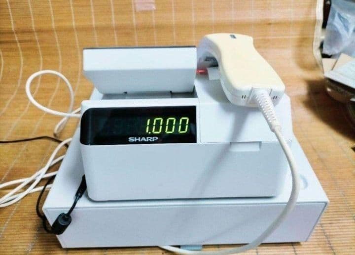 シャープレジスターXE-A280　PC連携　スキャナ付き　625555