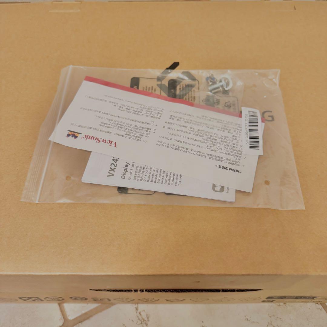 【新品】ViewSonic VX2428J-BL-7 23.8インチモニター