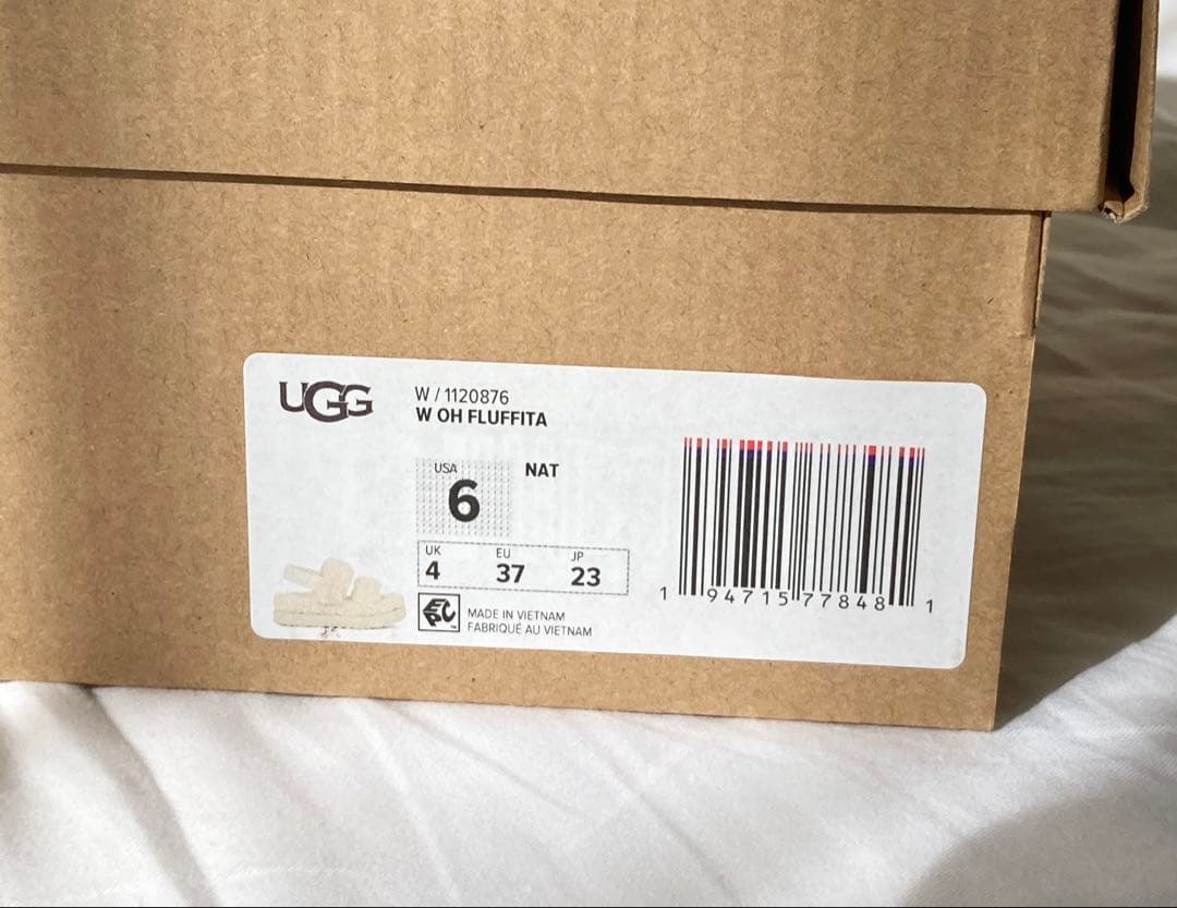 【期間限定/新品】UGG OH FLUFFITA アグオーフラッフィータ US6