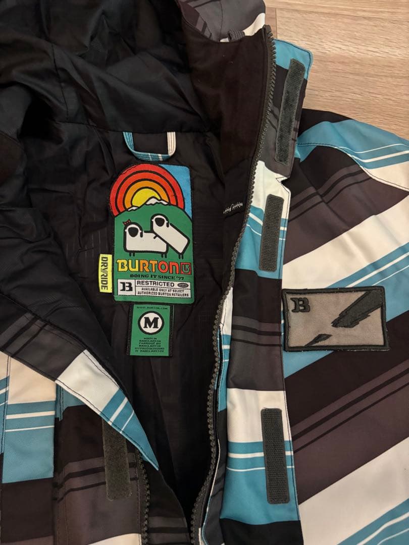 BURTON スノーボードウェア ジャケット・パンツセット Mサイズ　バートン