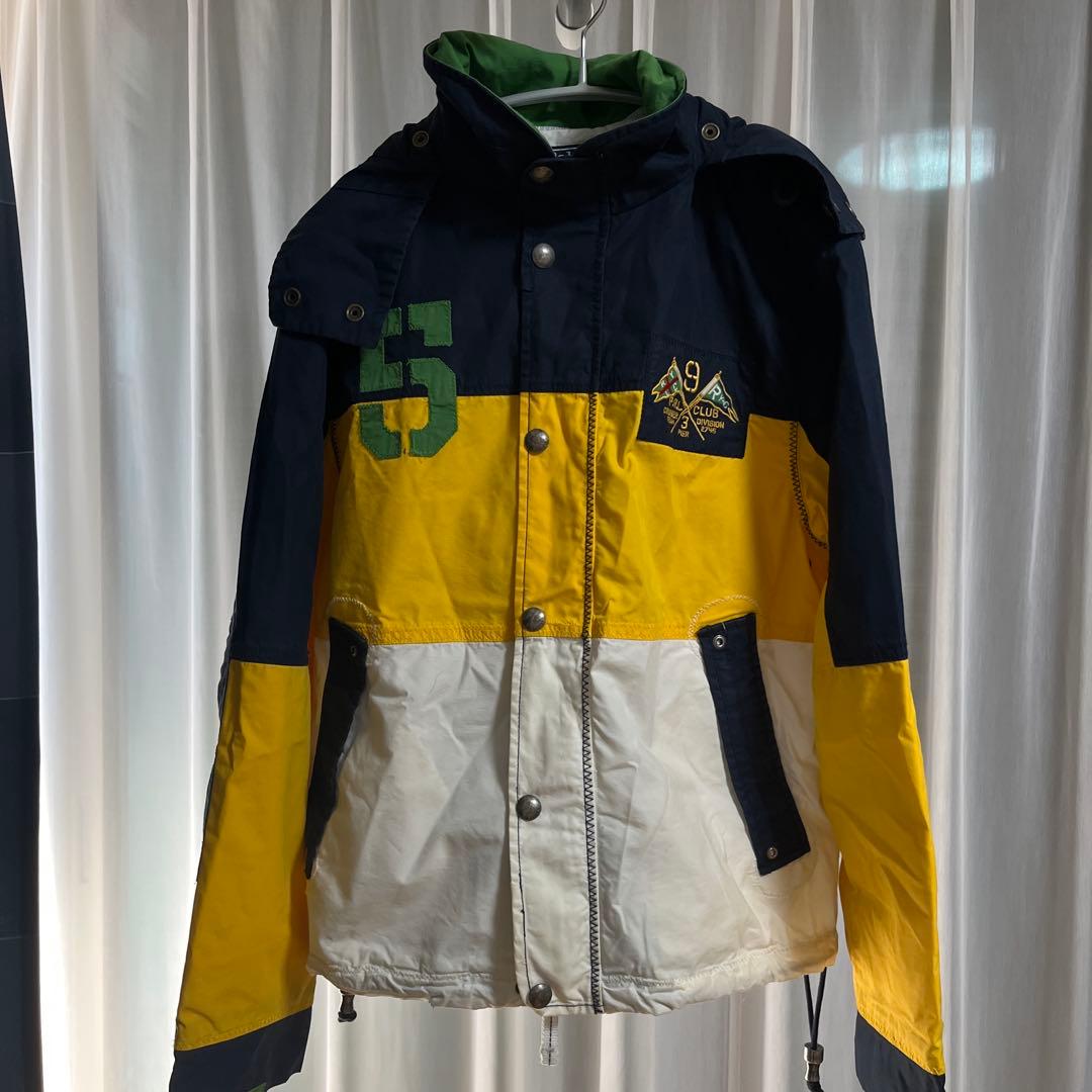 ラルフローレン　ポロ　フード付きジャケット　古着