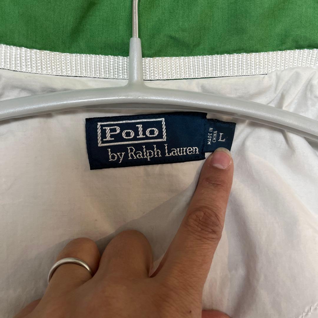 ラルフローレン　ポロ　フード付きジャケット　古着