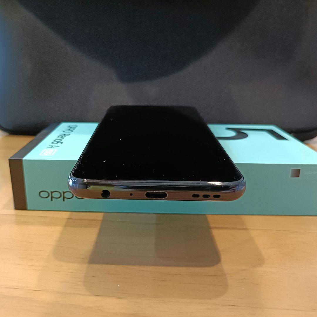 OPPO Reno5 A 5G シルバーブラック
