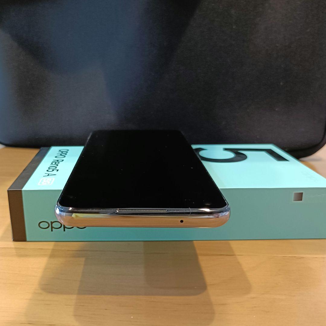 OPPO Reno5 A 5G シルバーブラック
