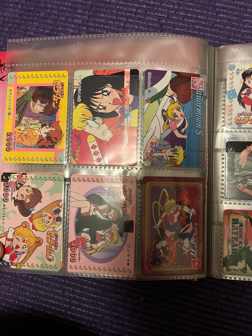 セーラームーン システムファイル カードダス