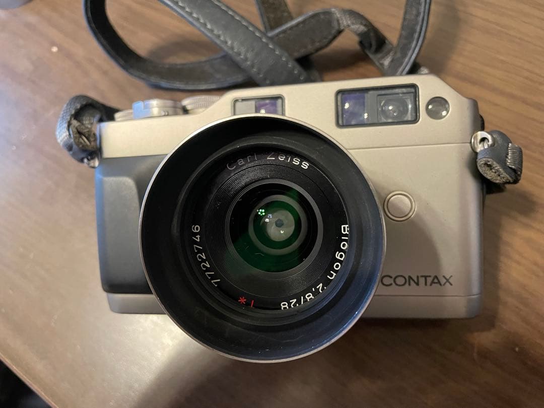 CONTAX G1 フィルムカメラ レンズ2本　ストロボ付き