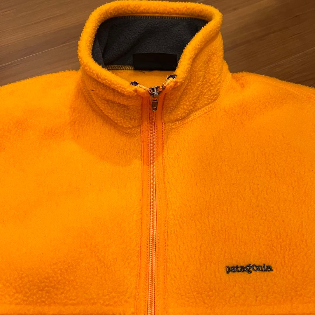 90s　美品　パタゴニア　シンチラベスト　M マンゴー　USA製