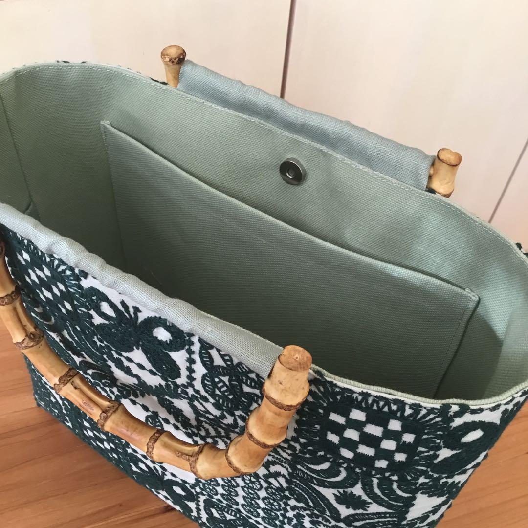 ミナペルホネン ♣︎forest tile♣︎ハンドメイドバッグ