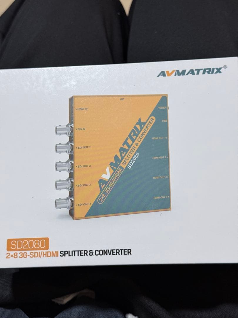 その他 AVMATRIX SD2080 2x83G-SDI/HDMI