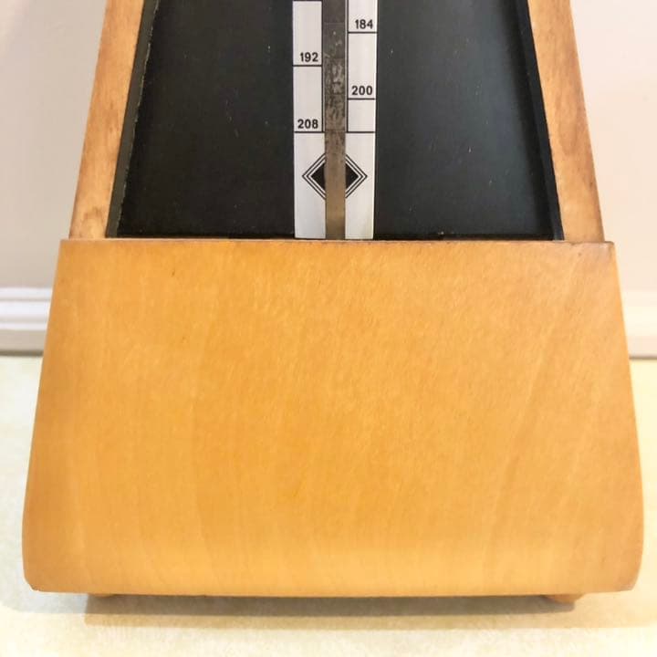 メトロノーム　木製　ドイツ製　ウィットナー　レトロ　アンティーク　コレクション